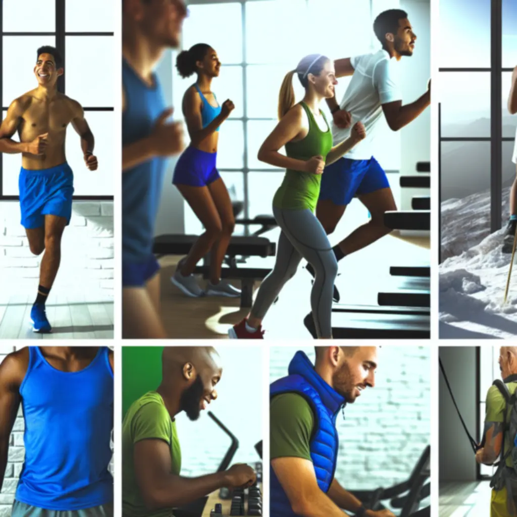 Energetyczni sportowcy trenujący z akcesoriami dostępnymi w SportEssent