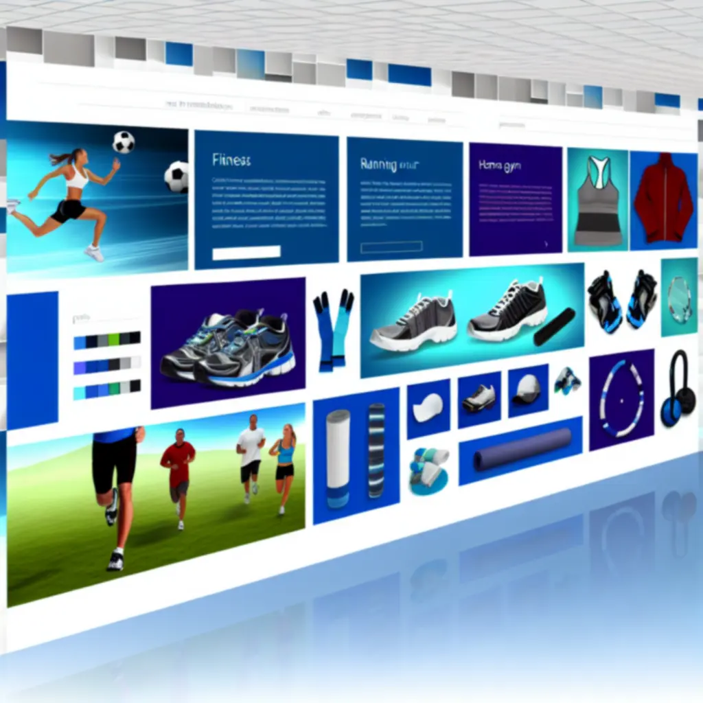 Zorganizowany przegląd kategorii sportowych w sklepie SportEssent