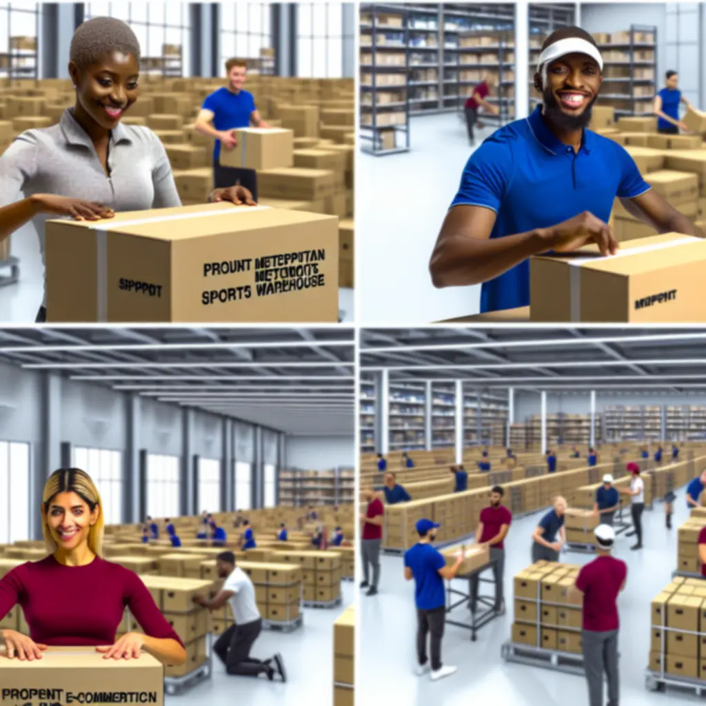 Ekspresowa realizacja zamówień w magazynie SportEssent